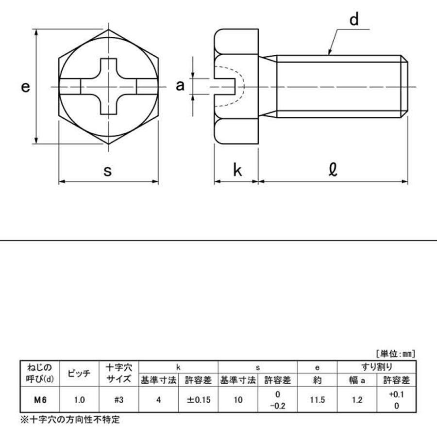 サンコーインダストリー A2-70 呼び径六角ボルト 12×110×30 B0-02-0J10-0120-1100-00
